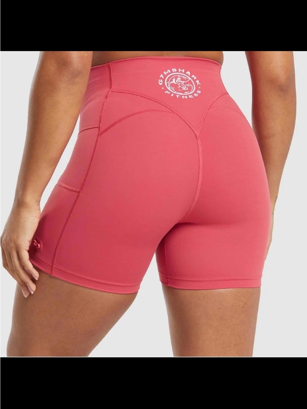 GymShark Legacy Logo Tight Bike Shorts